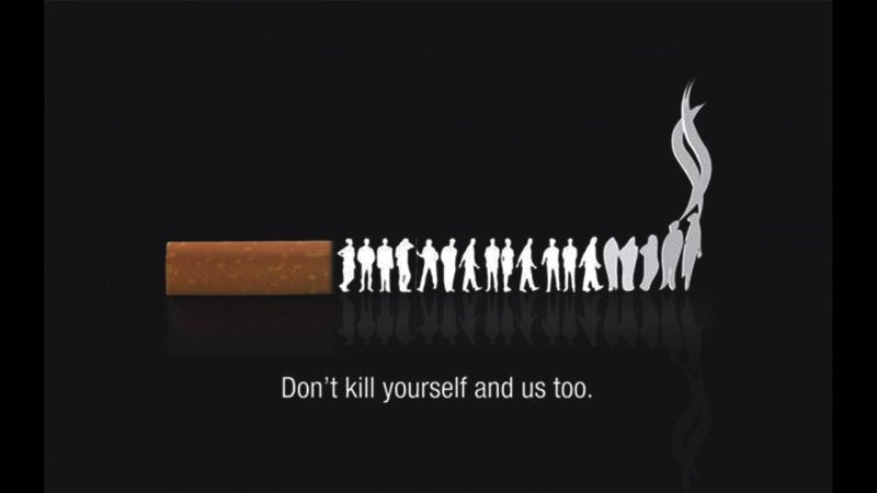 Обои против курения