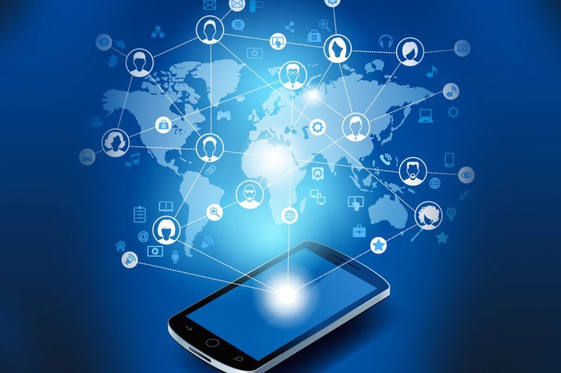 Технологичный смартфон