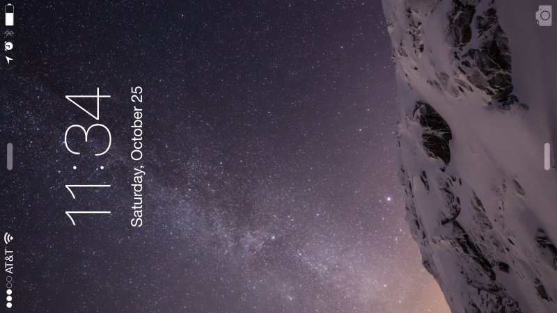 Обои на экран блокировки