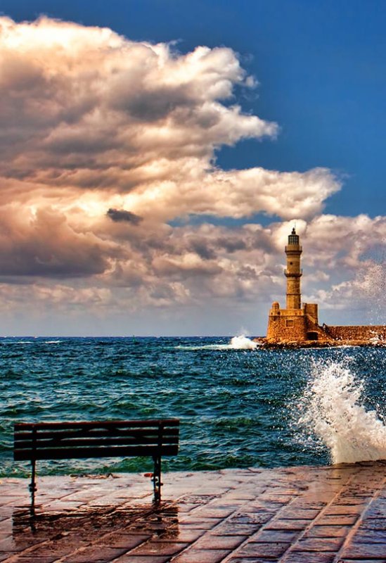 Пейзаж море