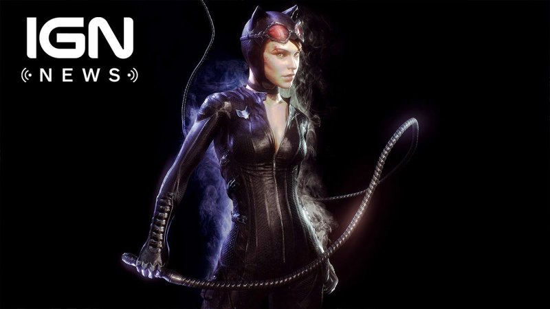 Женщина кошка Бэтмен рыцарь Аркхема