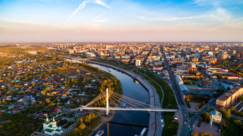 Тюмень панорама