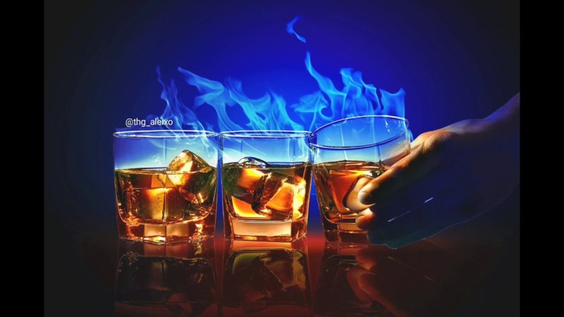 Красивый алкоголь