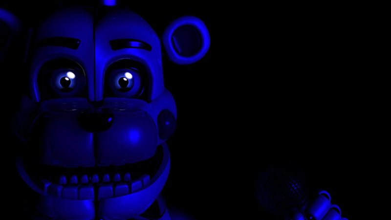 Синий мишка Фредди