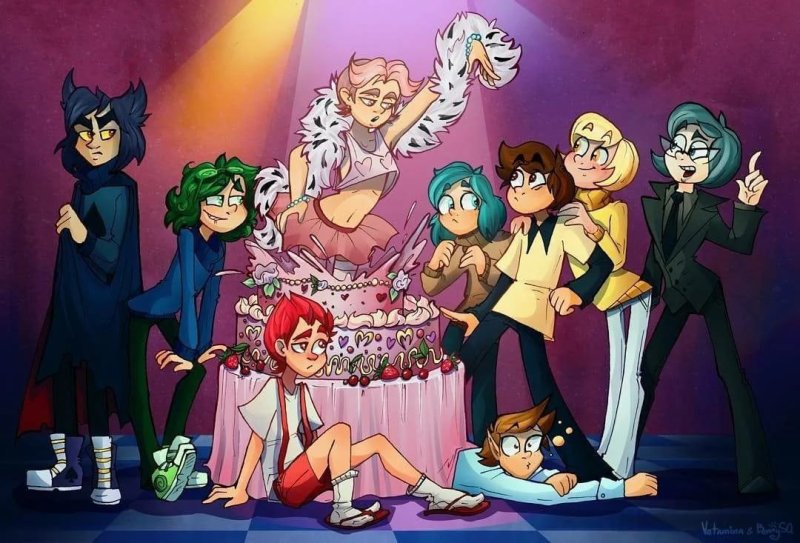 13 Карт Феликс и зонтик вару пик