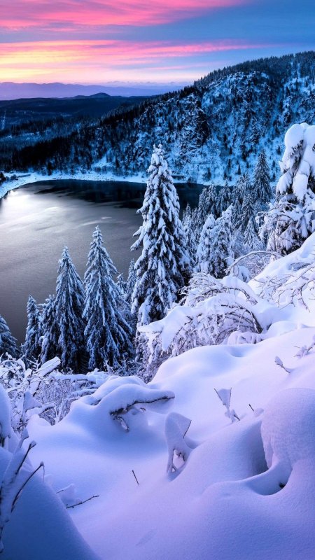 Самые красивые зимние пейзажи