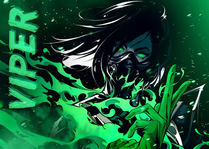 Вайпер валорант арт