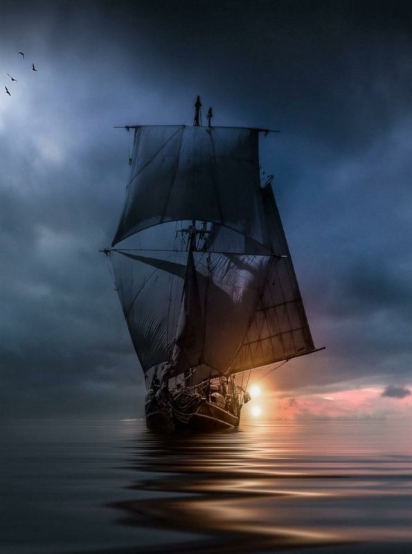 Корабль "Летучий голландец"