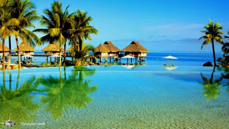 Парадиз остров Карибского моря