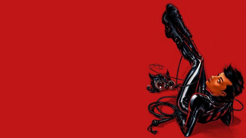 Женщина кошка HD обои