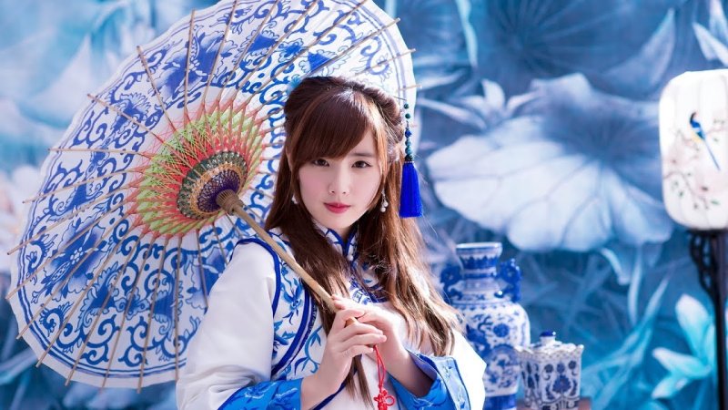 Китайские девушки