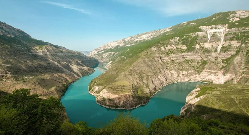 Горы Дагестана Сулакский каньон