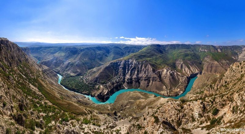 Дербент горы Сулакский каньон