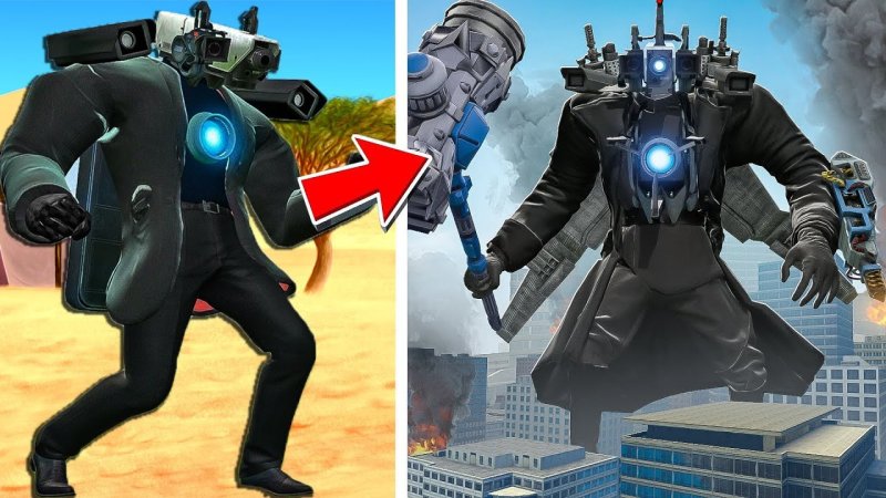 Камера мен Титан 2.0