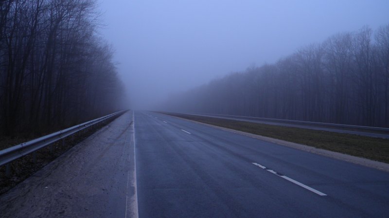 Дорога в тумане