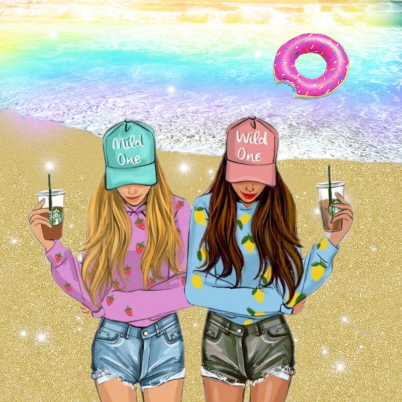 Подруги мультяшные