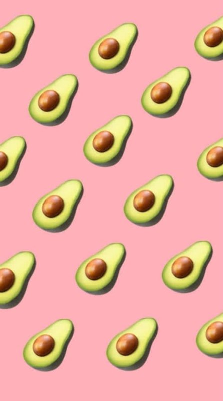 Фон с авокадо милый