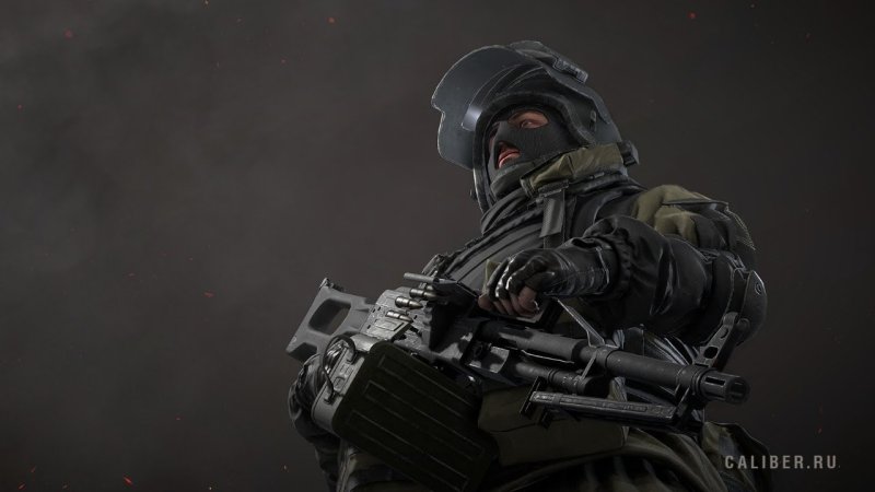 Оперативник Алмаз в игре Калибр