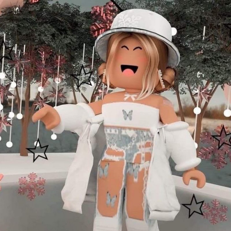 Девочка в РОБЛОКСЕ