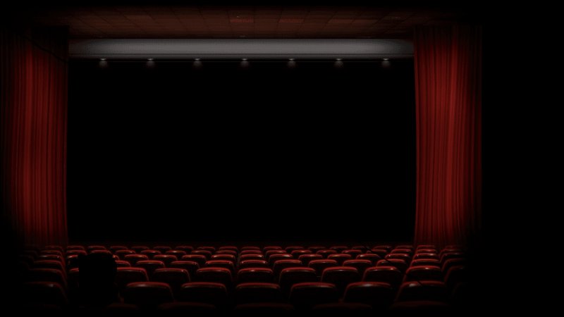 Занавес в кинотеатре