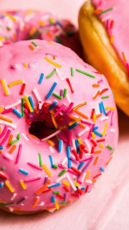 Заставка пончики