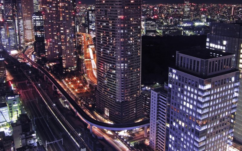 Ночной Сеул Южная Корея