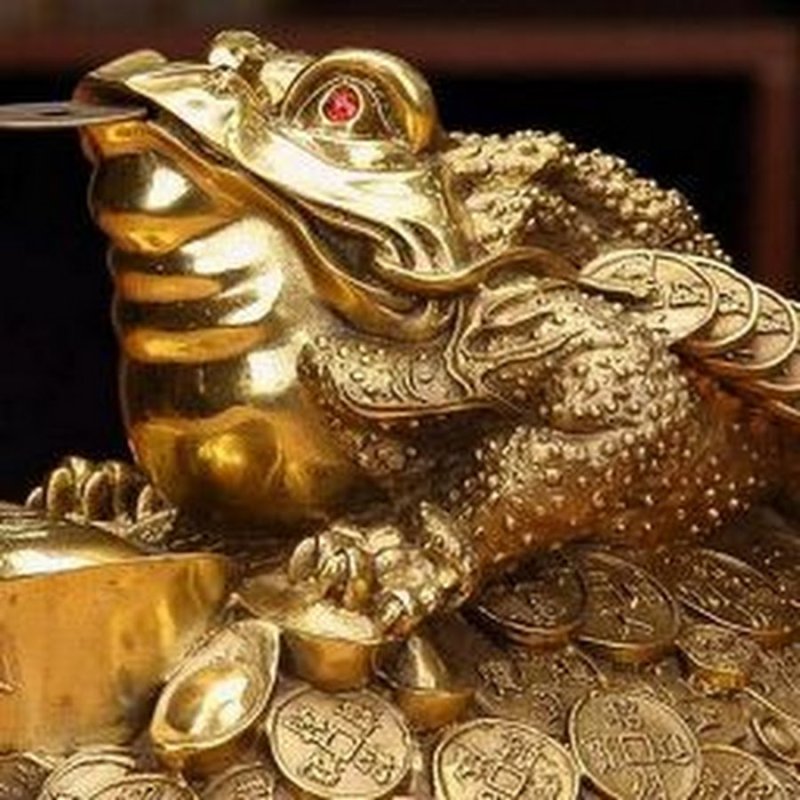 Денежный талисман трехлапая жаба