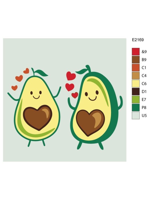 Влюбленное авокадо