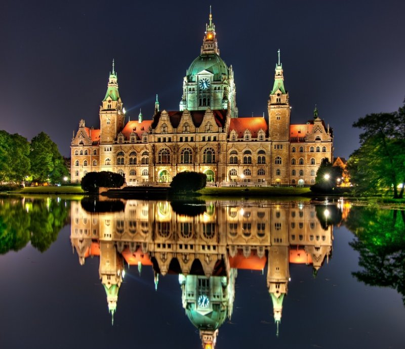 Новая ратуша Ганновер