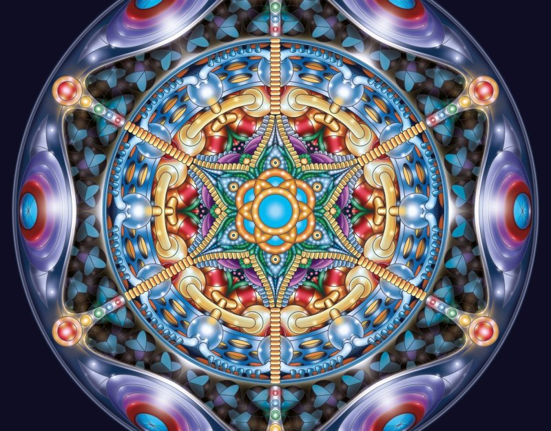 Мандала изобилия и богатства и процветания