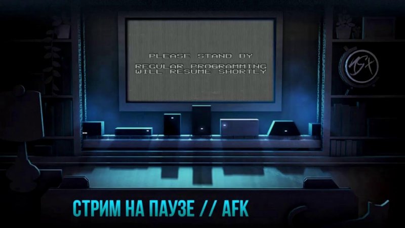 Изображение для паузы на стриме