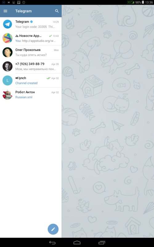 Фон для телеграмма