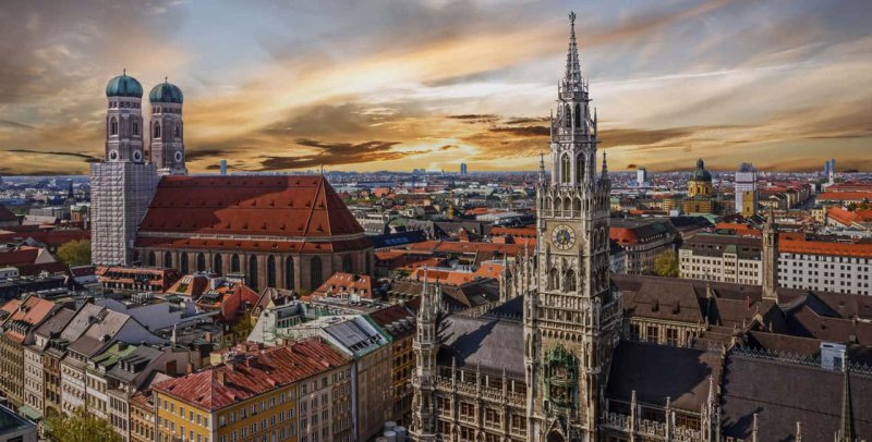 Город Мунич Германия