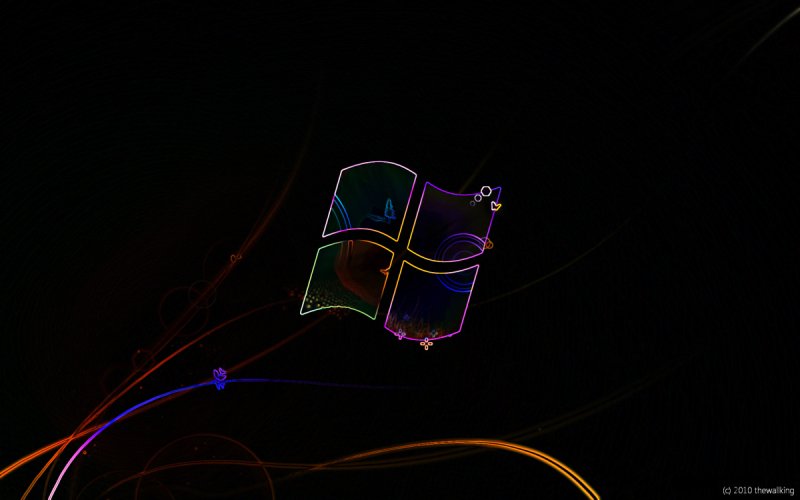 Тёмный фон для рабочего стола Windows