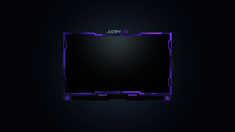 Рамка для вебки на стриме Твич