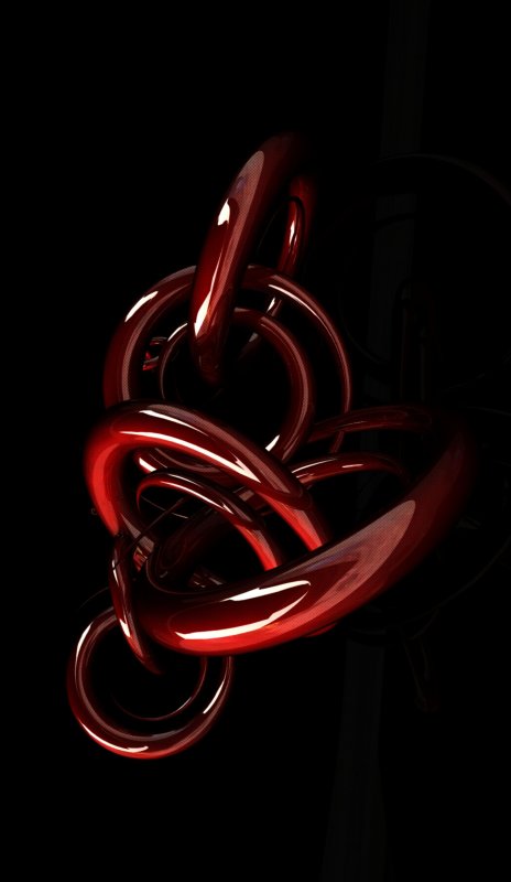 Красные обои на телефон