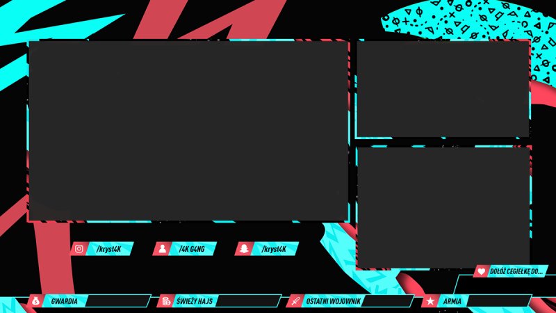 Оверлей для стрима