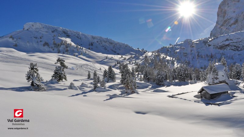 Горнолыжный пейзаж