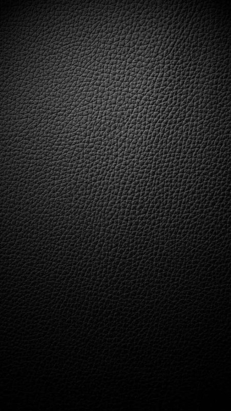 Черный однотонный