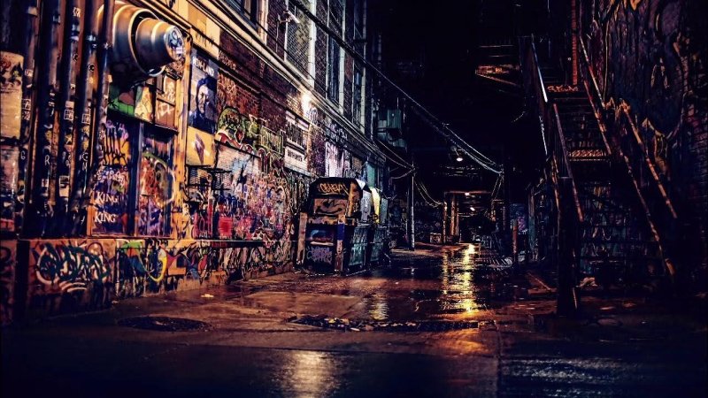 Подворотни Нью Йорка гетто