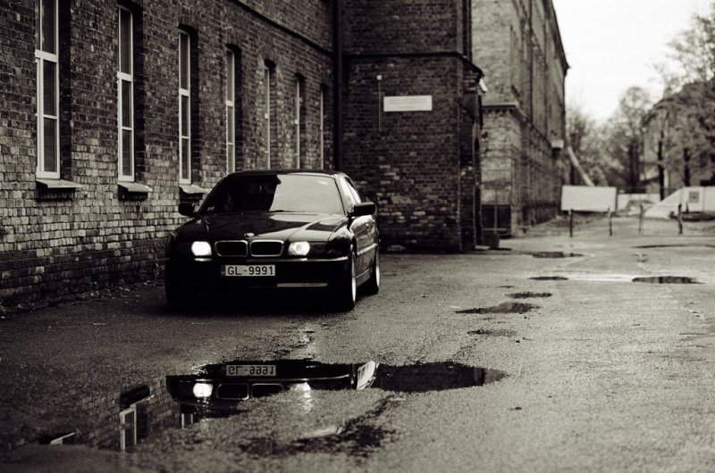 BMW e38 бандиты