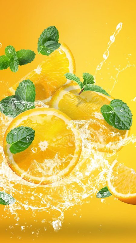 Фрукты в воде