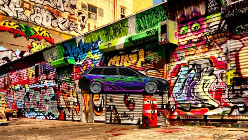 Красивые граффити на рабочий стол