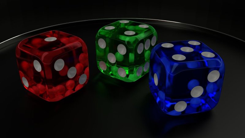 Игральные кости красивые