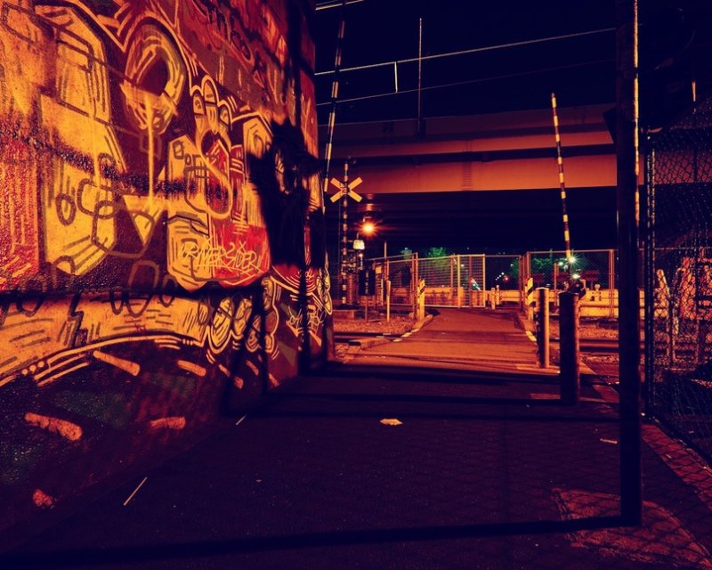 Ночной Лос Анджелес гетто