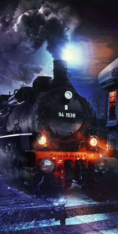 Гарри Поттер поезд в Хогвартс