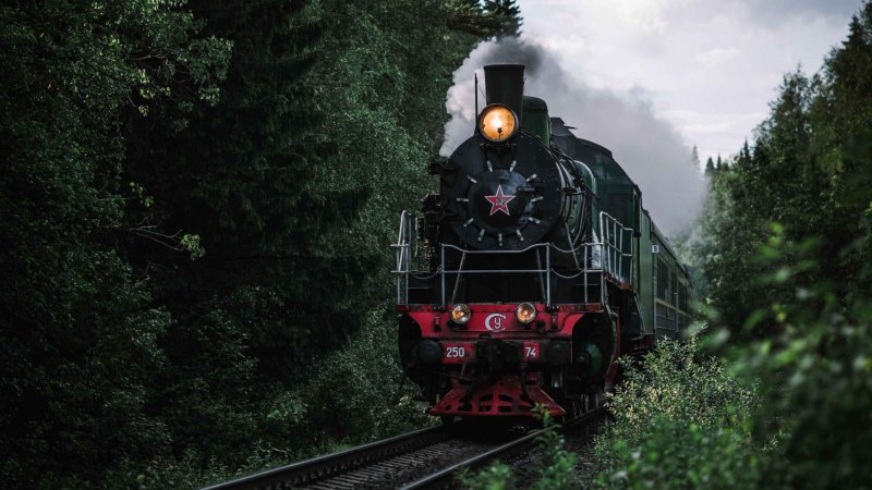 Железная дорога обои