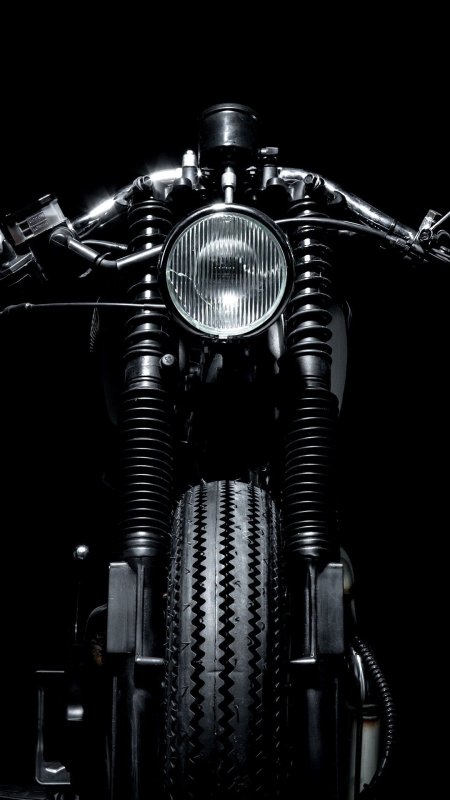 Харлей Дэвидсон черный