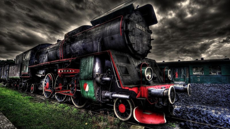 Поезд-призрак Локомотив