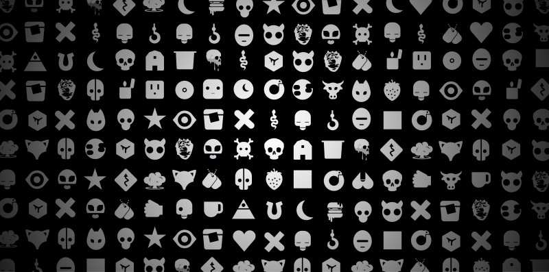 Love Death and Robots эскизы значков